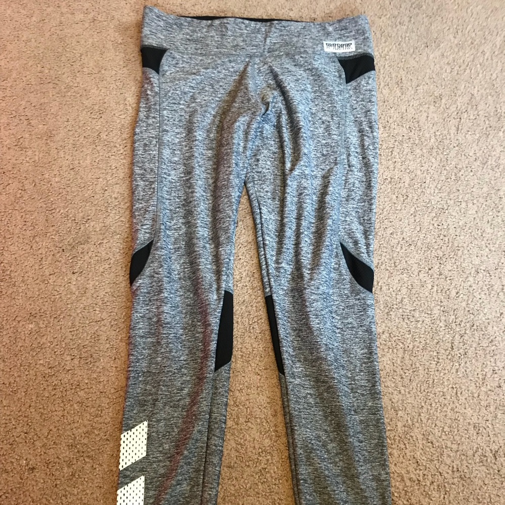 Gray Marled PINK Ultimate legging